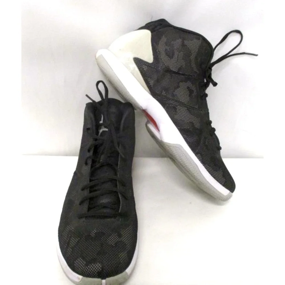 Air Jordan Super Fly‎ 4 Black Camouflage Basketball Shoes 768929-007 Size 13